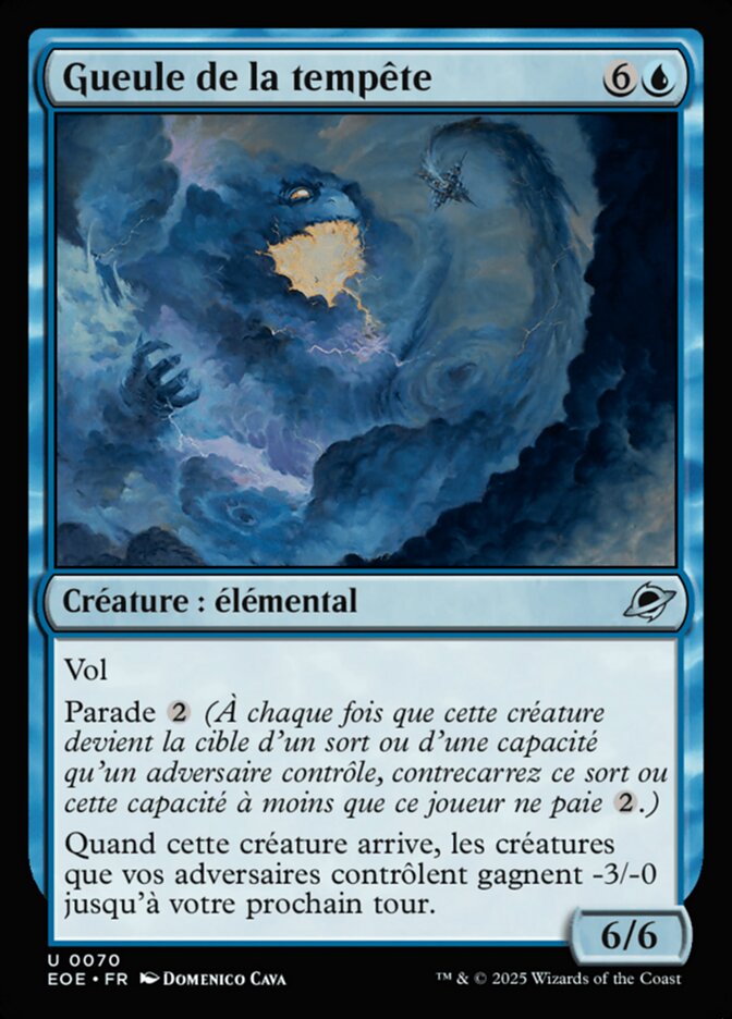 Gueule de la tempête