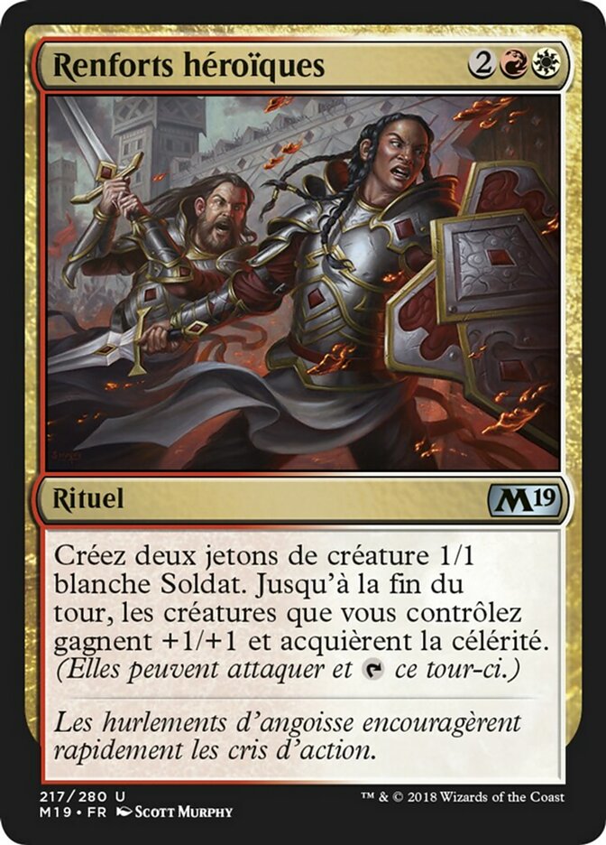Renforts héroïques