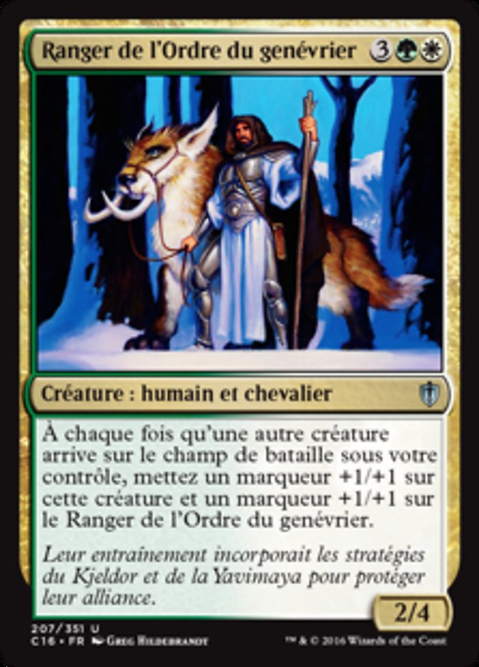 Ranger de l'Ordre du genévrier