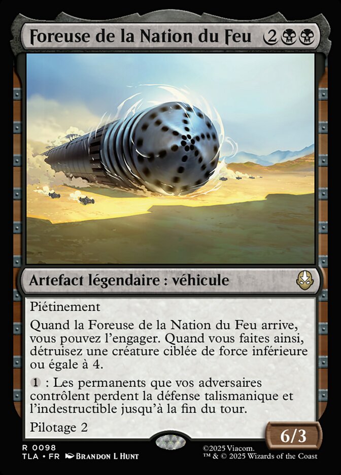 Foreuse de la Nation du Feu