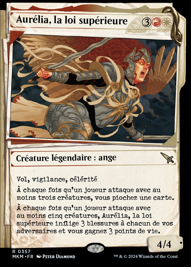 Aurélia, la loi supérieure