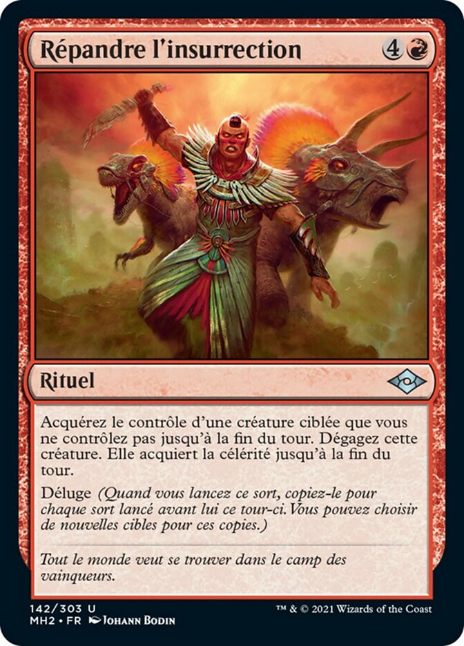 Répandre l'insurrection