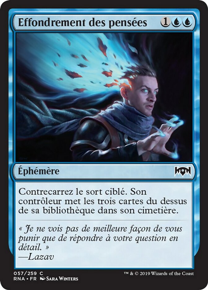 Effondrement des pensées