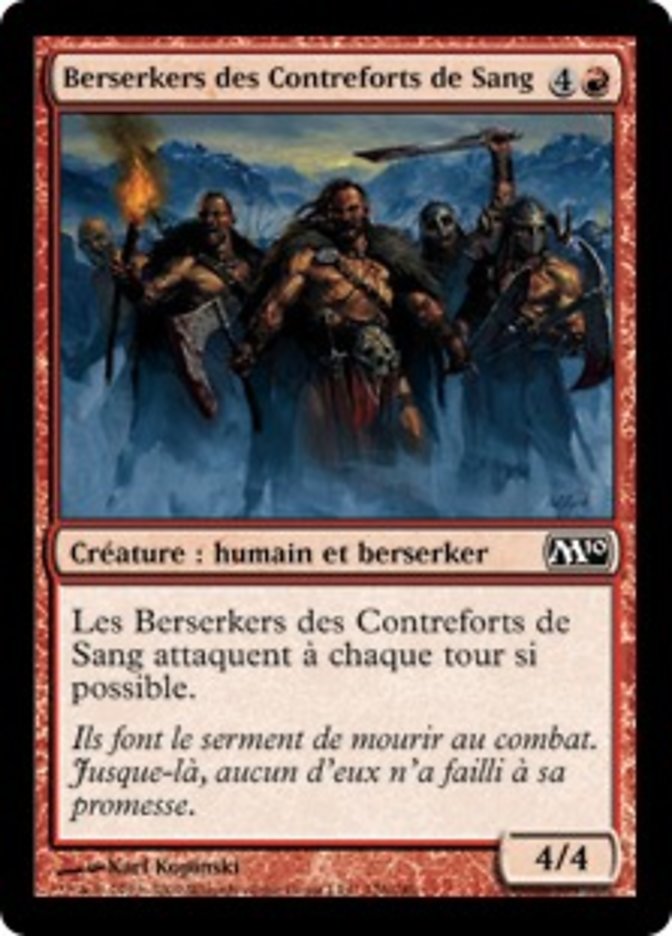 Berserkers des Contreforts de Sang