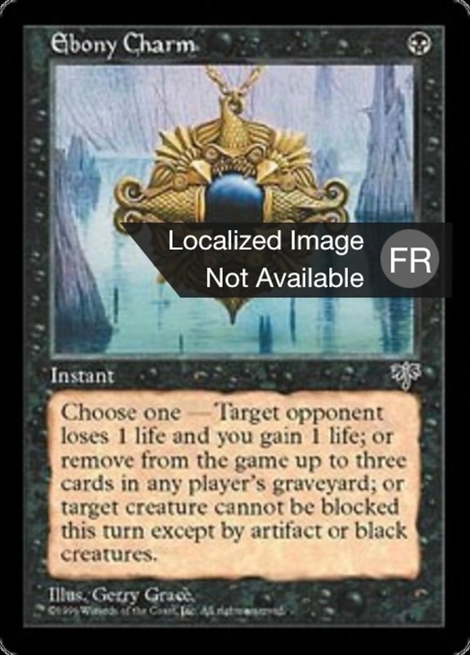 Charme d'ébène