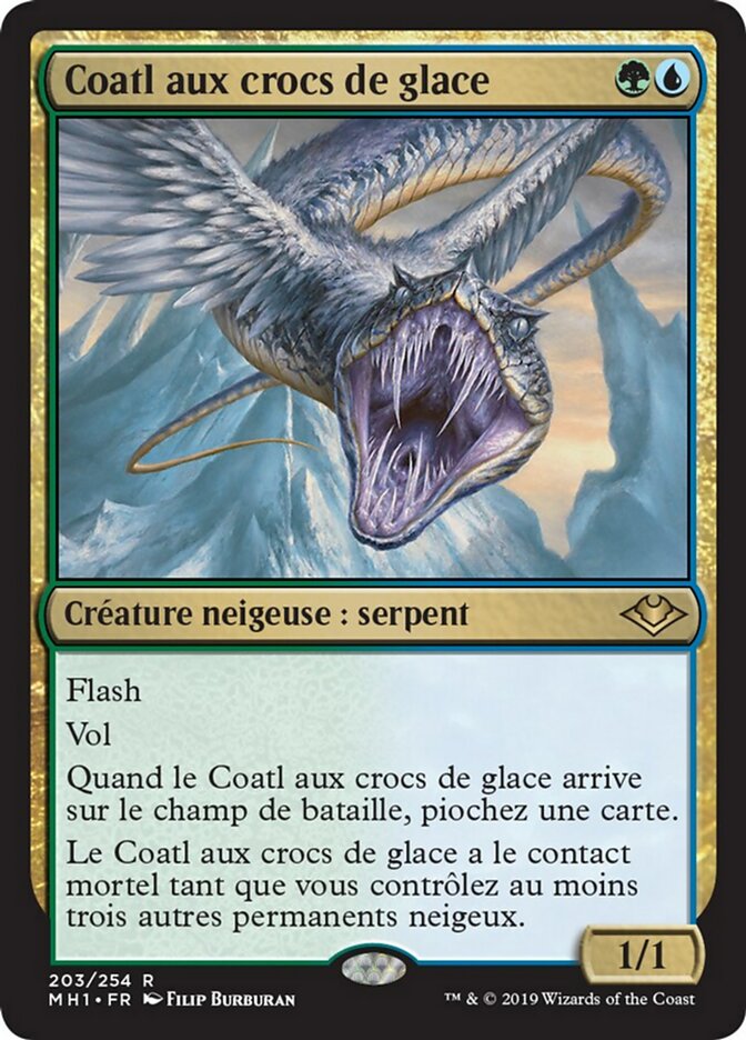 Coatl aux crocs de glace