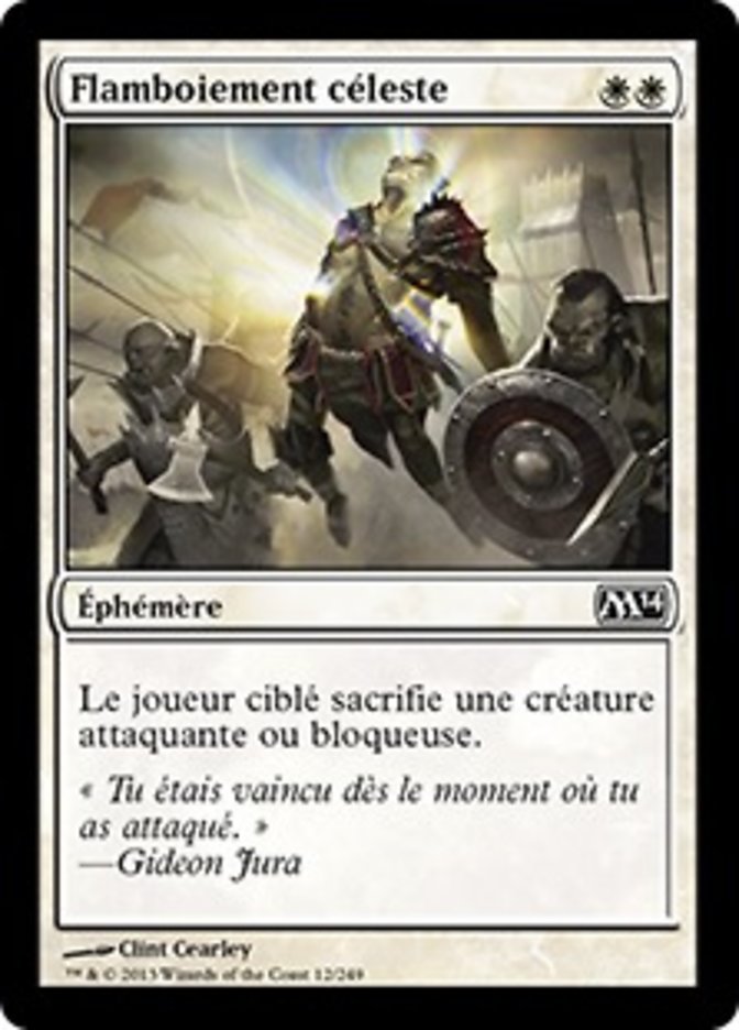 Flamboiement céleste