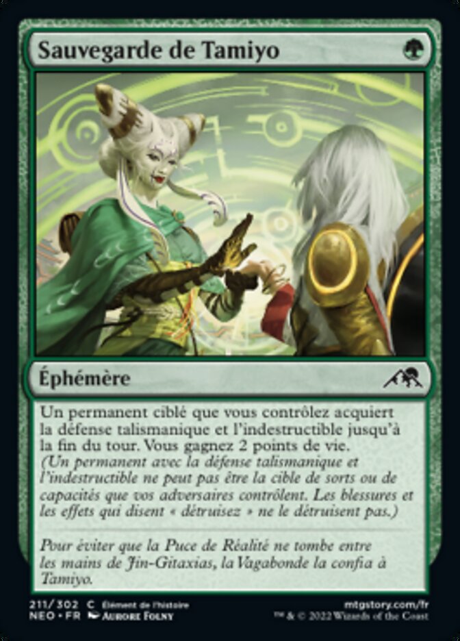 Sauvegarde de Tamiyo