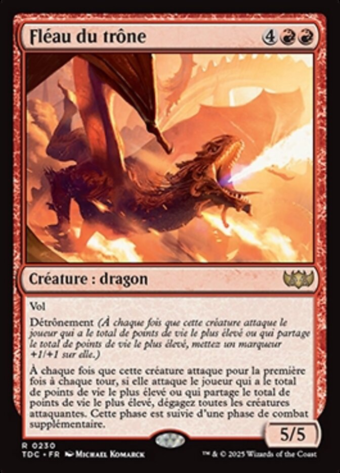 Fléau du trône