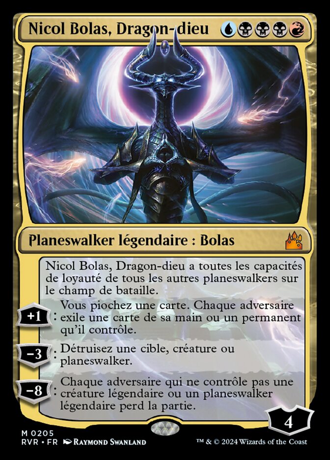 Nicol Bolas, Dragon-dieu