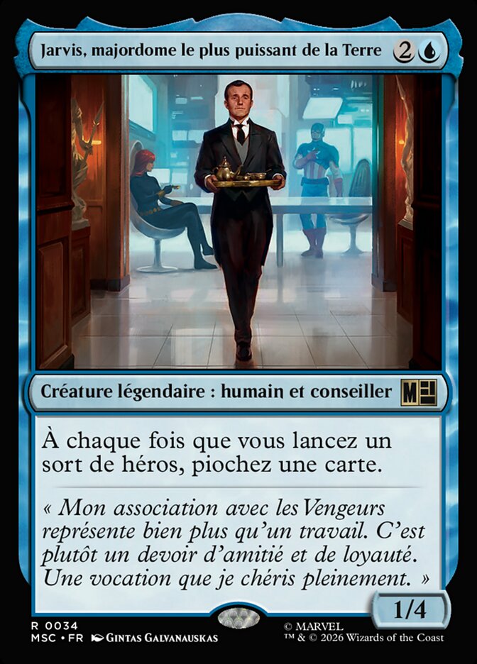 Jarvis, majordome le plus puissant de la Terre