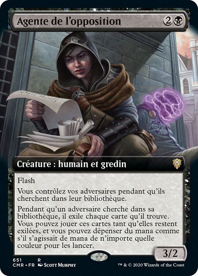 Agente de l'opposition