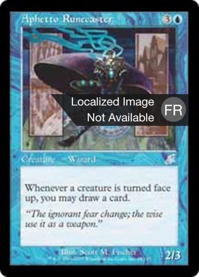 Lanceur de runes aphettien