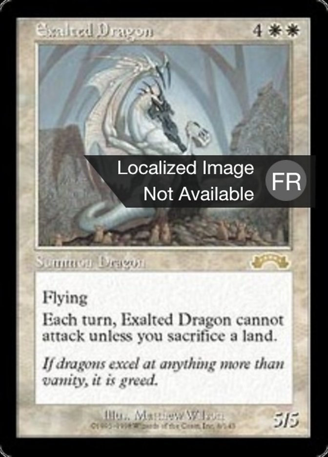 Dragon exalté