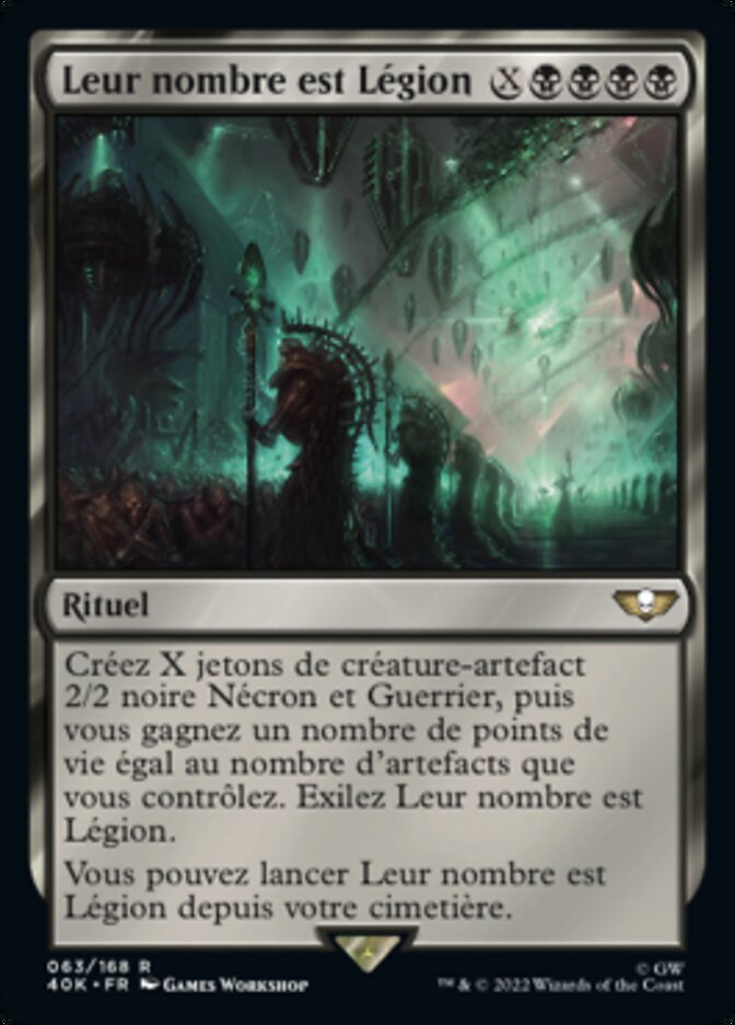 Leur nombre est Légion