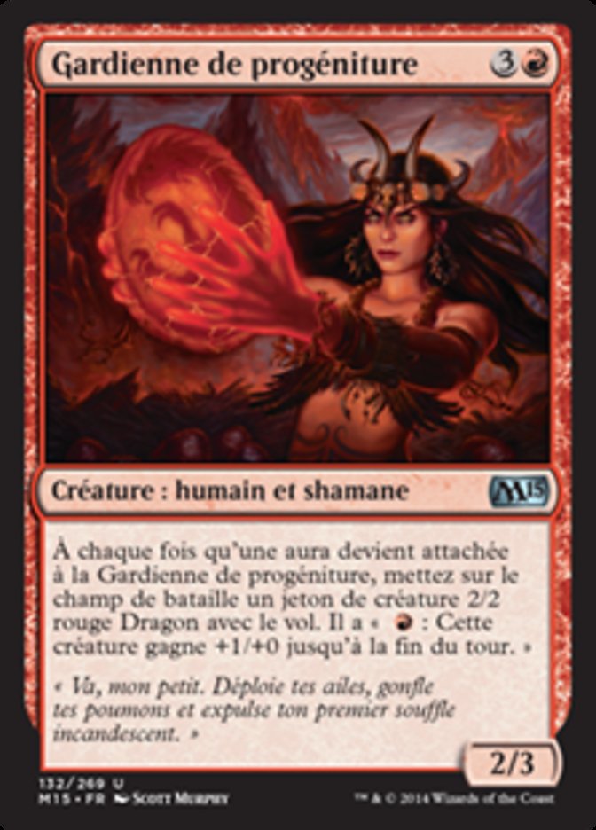 Gardienne de progéniture