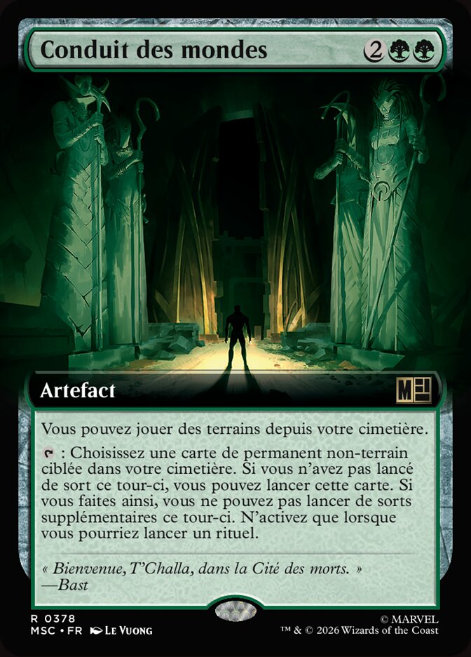 Conduit des mondes