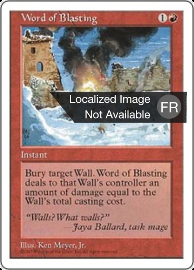 Mot de déflagration