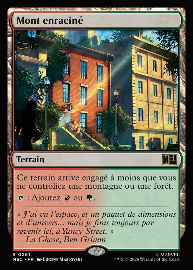Mont enraciné
