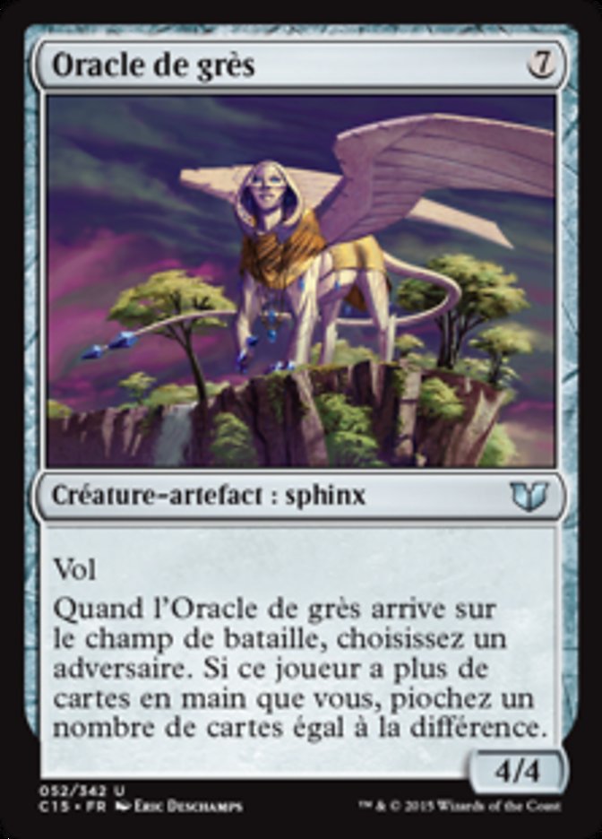 Oracle de grès