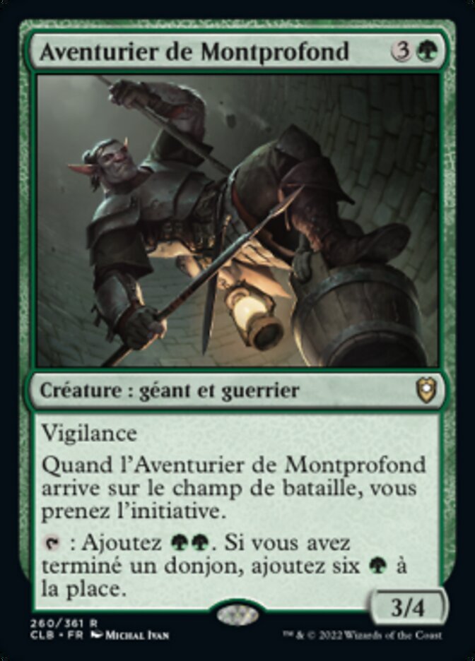 Aventurier de Montprofond