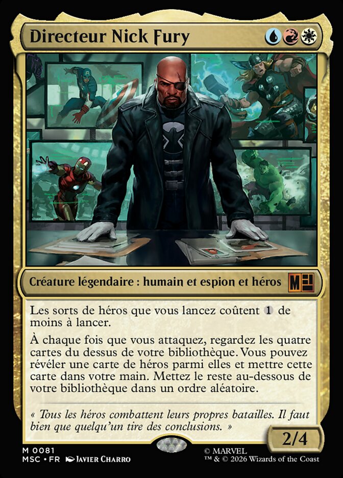Directeur Nick Fury