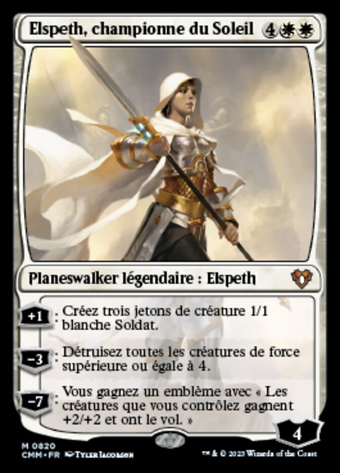 Elspeth, championne du Soleil
