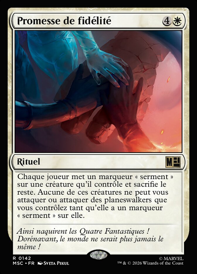 Promesse de fidélité