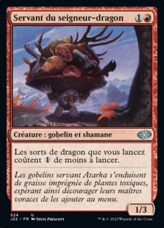 Servant du seigneur-dragon