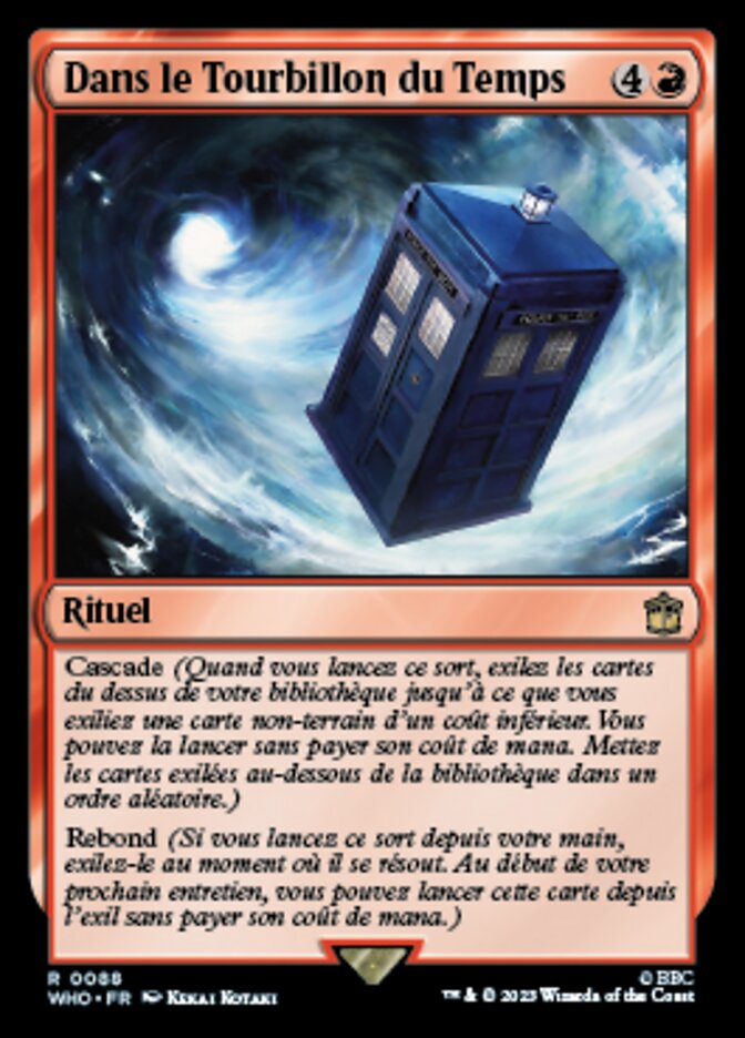 Dans le Tourbillon du Temps