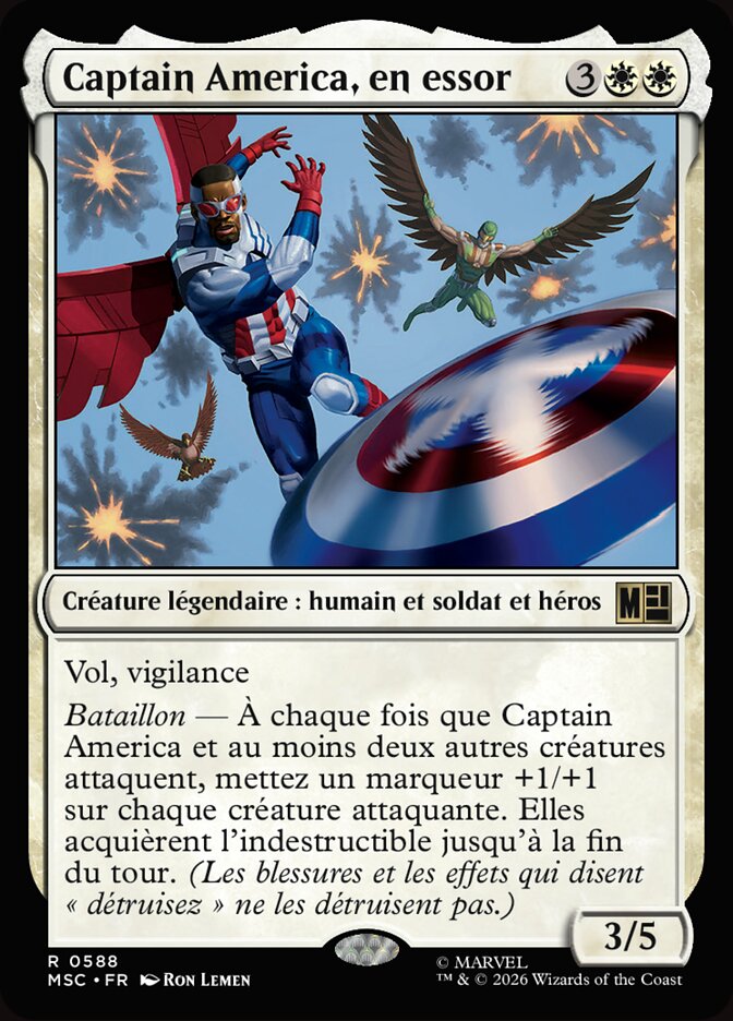 Captain America, en essor