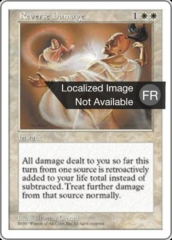 Inversion des dégâts