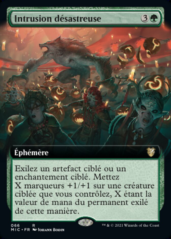 Intrusion désastreuse