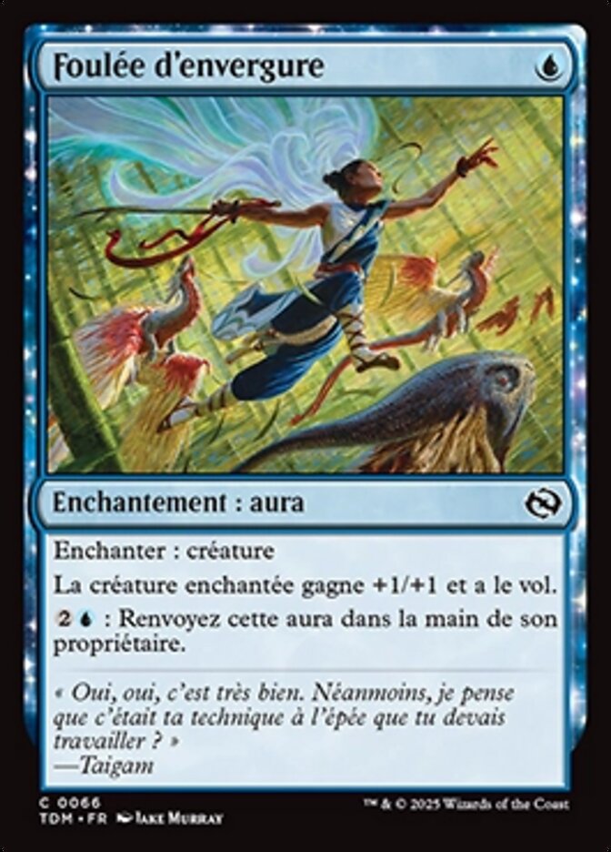 Foulée d'envergure
