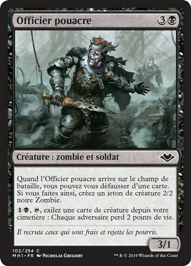 Officier pouacre
