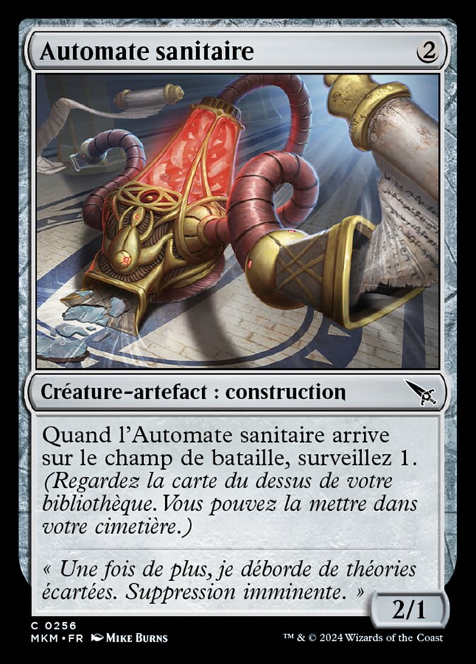Automate sanitaire
