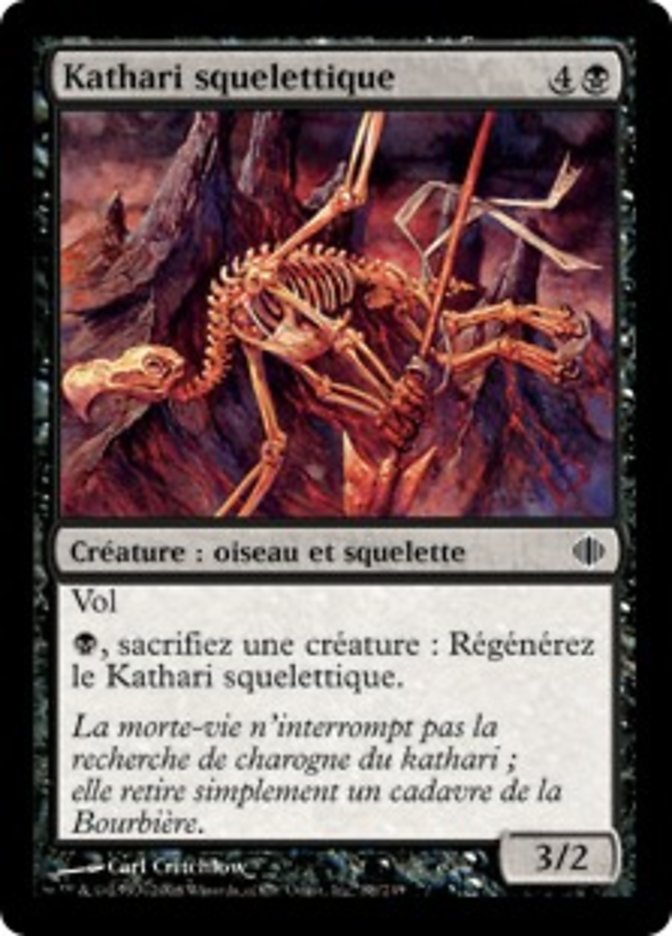 Kathari squelettique