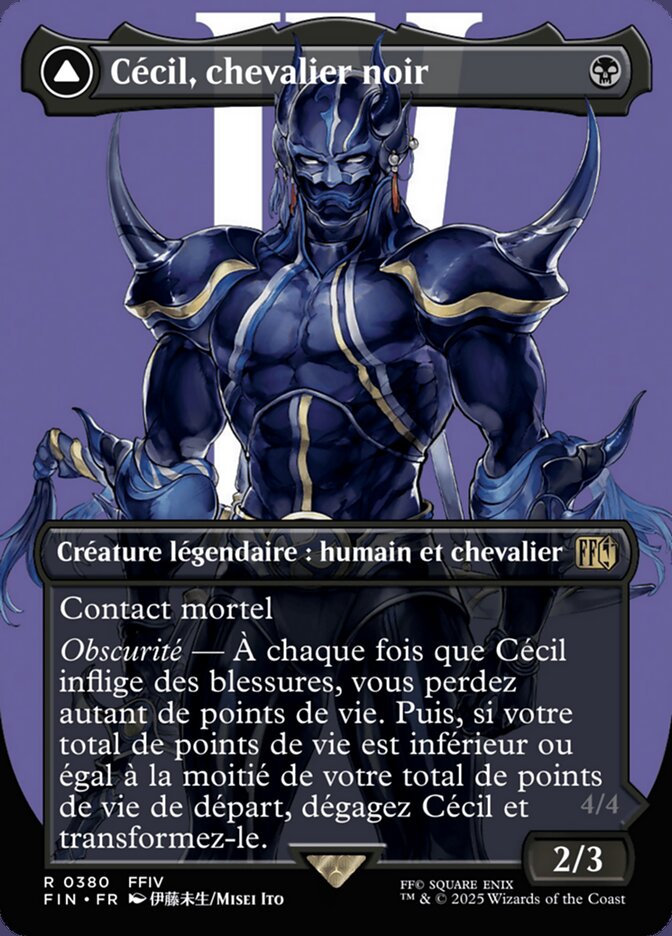 Cécil, chevalier noir