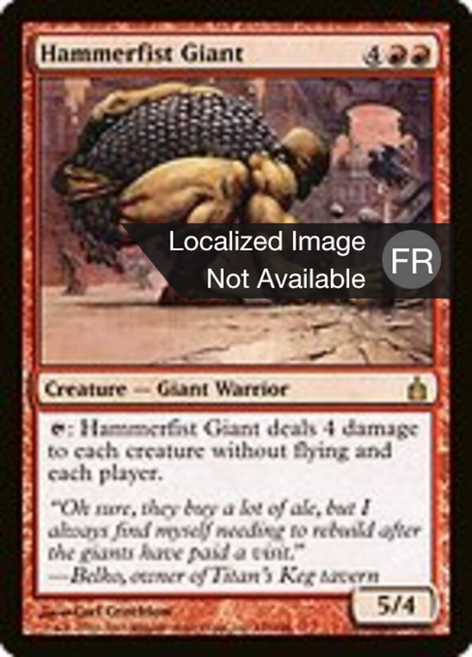 Géant martèlepoing