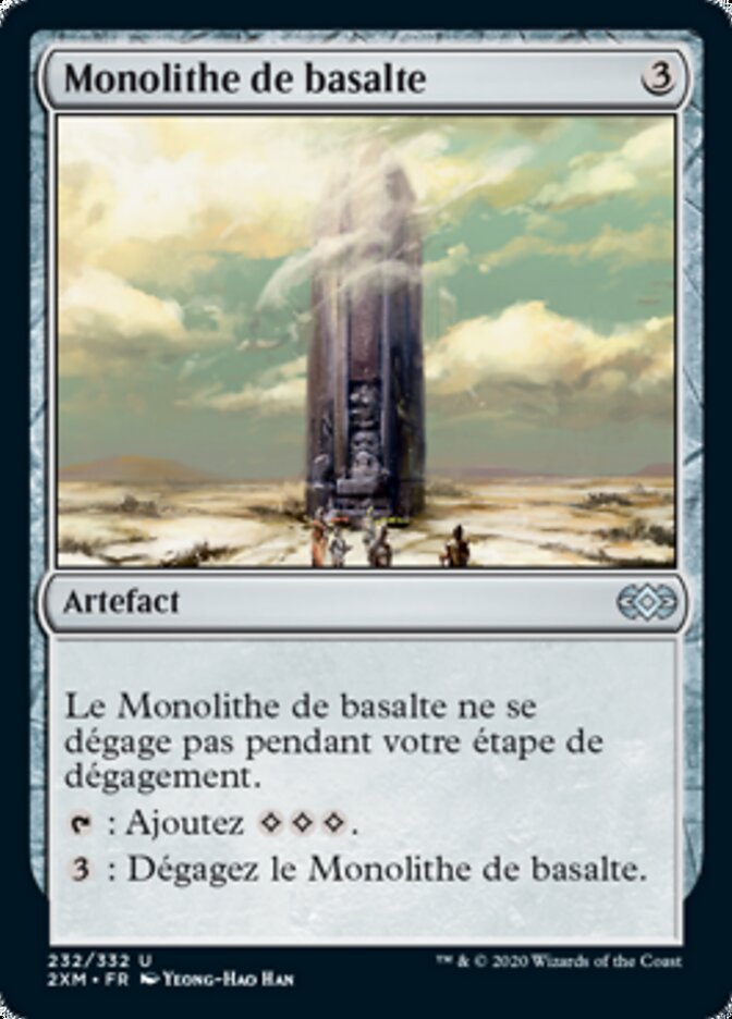Monolithe de basalte