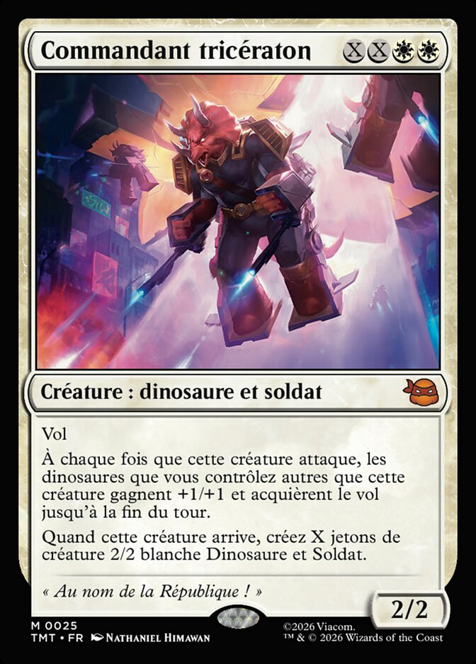 Commandant tricératon