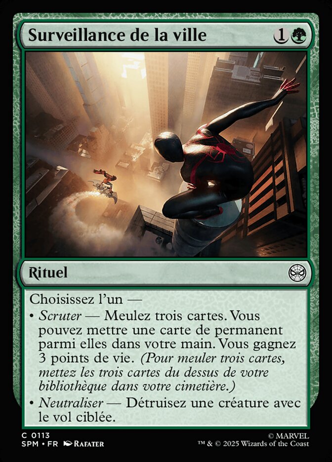 Surveillance de la ville