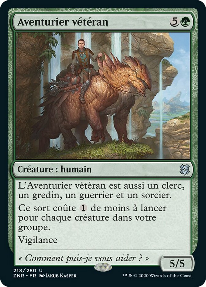 Aventurier vétéran