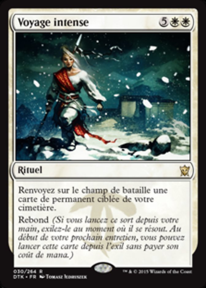 Voyage intense