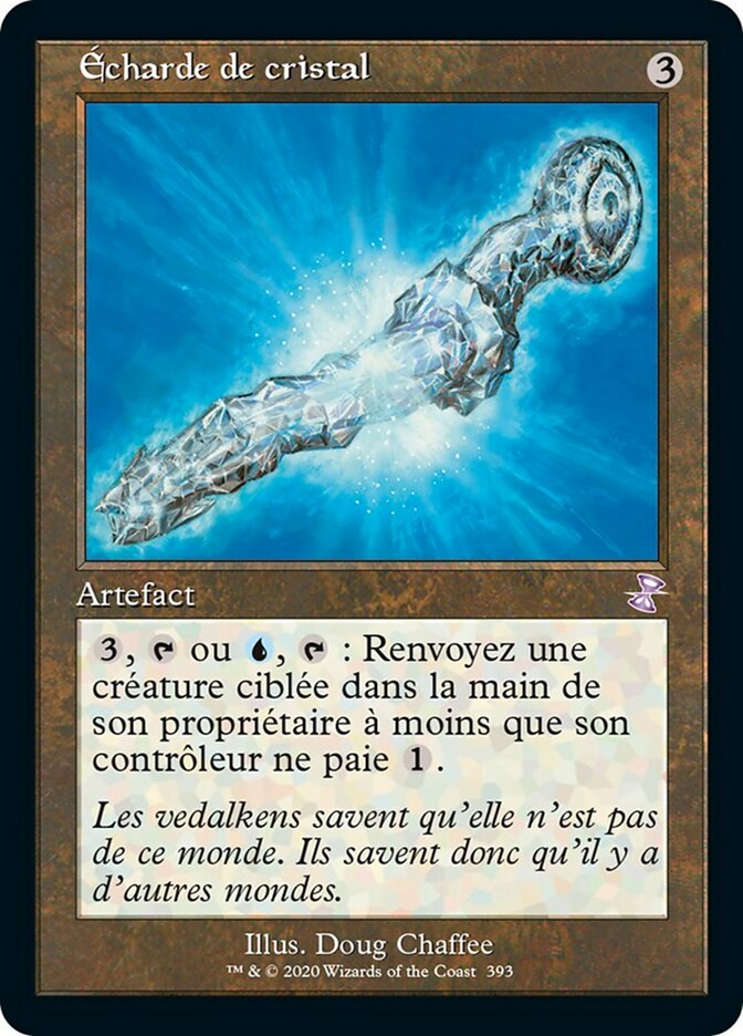 Écharde de cristal
