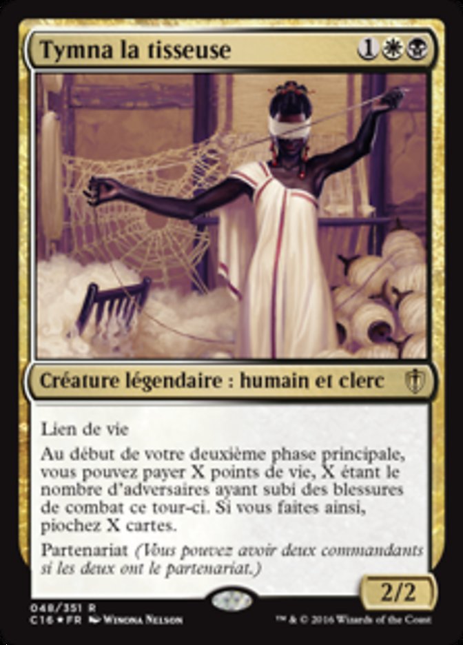 Tymna la tisseuse