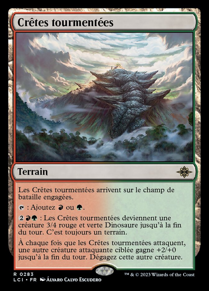 Crêtes tourmentées