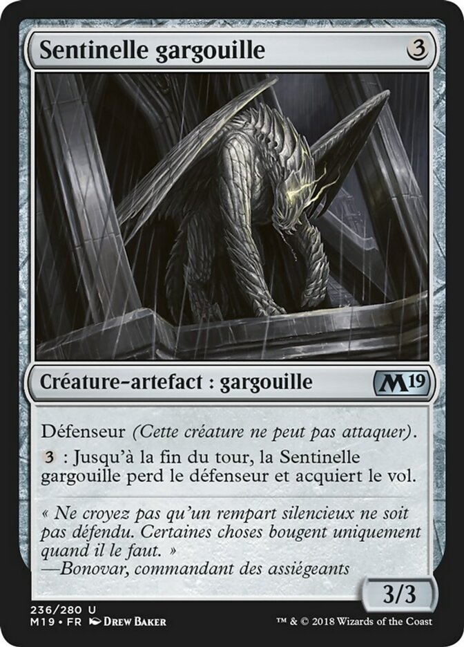 Sentinelle gargouille