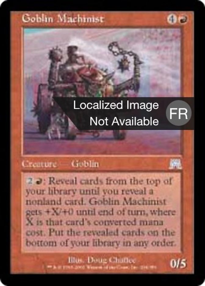 Machiniste gobelin