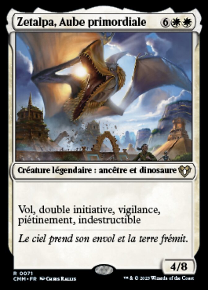 Zetalpa, Aube primordiale